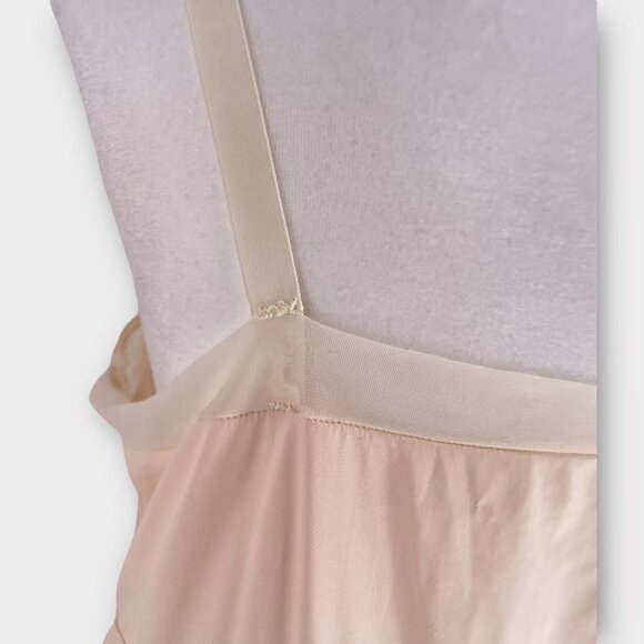 Gaymode JC Penneys Ivory Cream Lace Accent Gown Lingerie Slip Dress 38 - Picture 6 of 13